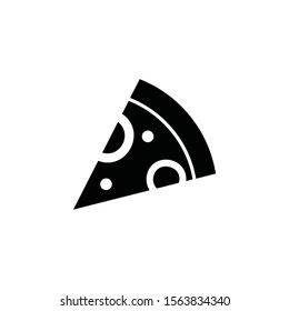 pizza icon vector sign symbol isolated