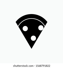 Pizza Icon - Vector, Sign and Symbol for Design, Presentation, Website or Apps Elements.