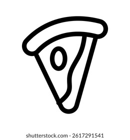Pizza Icon Vector Symbol Design Illustration