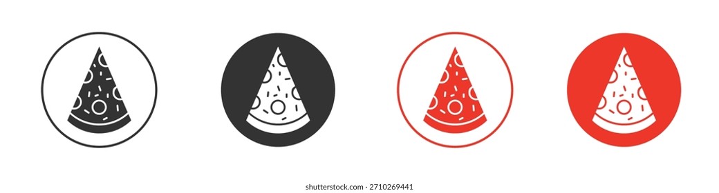 Pizza icon. web vector design
