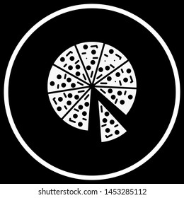 Pizza icon for your project
