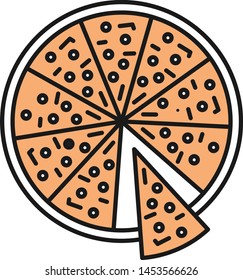 Pizza icon for your project
