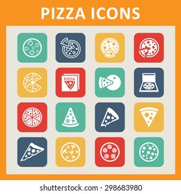 Pizza icons