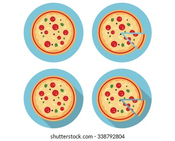 Pizza icons