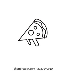  pizza icons set .  pizza pack symbol vector elements for infographic web