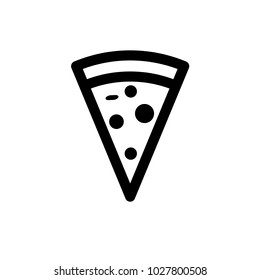 Pizza icon,vector illustration. Flat design style. vector pizza icon illustration isolated on White background,pizza icon Eps10. pizza icons graphic design vector symbols.