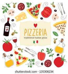 pizza illustration