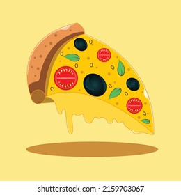 pizza images vector and illustration