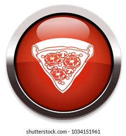 pizza isolated vector icon