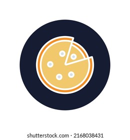 Pizza Isolated Vector icon which can easily modify or edit

