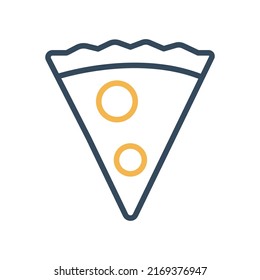 Pizza Isolated Vector icon which can easily modify or edit

