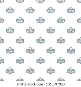 Pizza italian pattern vector seamless repeat for any web design