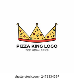 Pizza king logo design idea