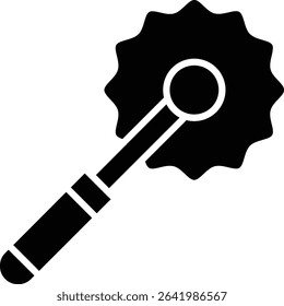 Pizza knife vector icon. Can be used for printing, mobile and web applications.