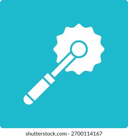 Icono de Vector de cuchillo de pizza. Se puede utilizar para aplicaciones de impresión, móviles y de Web.