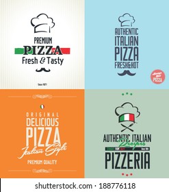 pizza labels