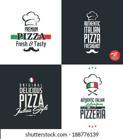 pizza labels