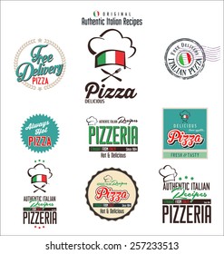 Pizza labels