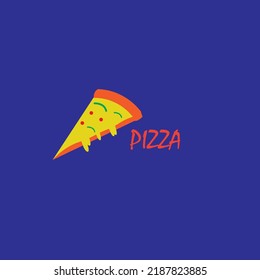 
Pizza logo or clip art or vector image