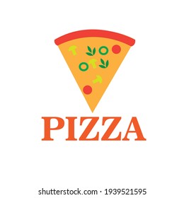 pizza logo or pizza clipart or vector pizza