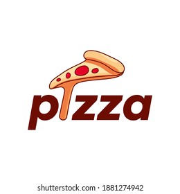 Logo de Pizza, diseño del logo de la pizza creativa