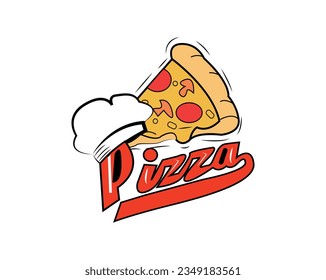 pizza logo design elements symbols