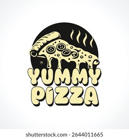 pizza logo design restaurant food