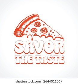 pizza logo design restaurant food