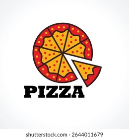 pizza logo design restaurant food
