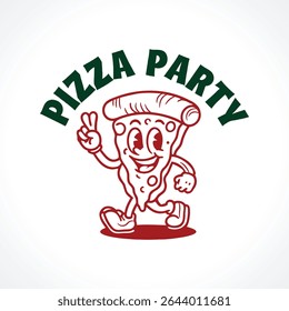 pizza logo design restaurant food