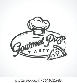 pizza logo design restaurant food