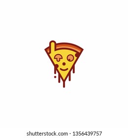 Pizza Logo Design Vector