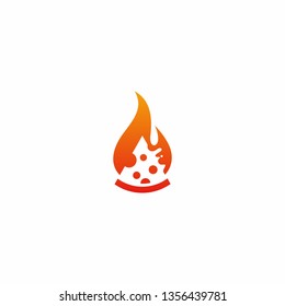 Pizza Logo Design Vector