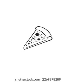 Logo de Pizza o diseño de iconos