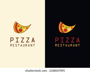 Icono de logotipo Pizza Diseño Plantilla de diseño Ilustración vectorial