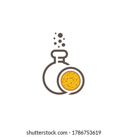 Pizza logo icon design, vector illustration, lab Pizza Concept design logo. Food logo template