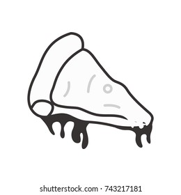Pizza logo icon vector pizza illustration