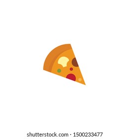 Pizza logo ilustration vector template