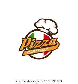 Pizza Logo Images Stock Vector