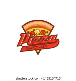 Pizza Logo Images Stock Vector