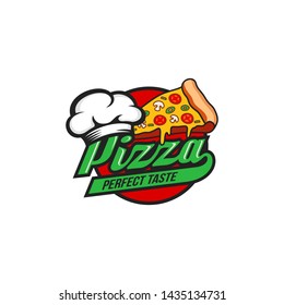 Pizza Logo Images Stock Vector