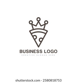  pizza logo. pizza king logo