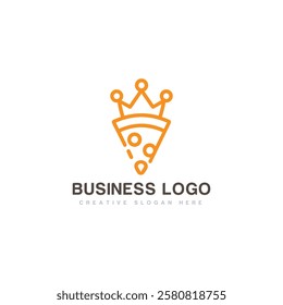  pizza logo. pizza king logo