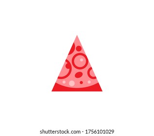 Icono vectorial del logotipo del restaurante Pizza 