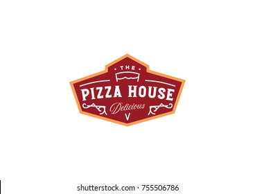 Pizza Logo Template Badges
