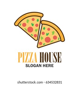 Pizza House Logo Images Stock Photos Vectors Shutterstock