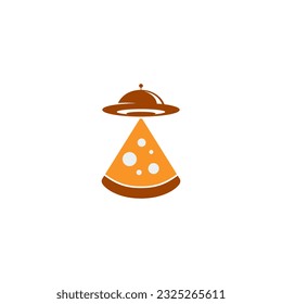 Plantilla de diseño de vectores con logotipo Pizza