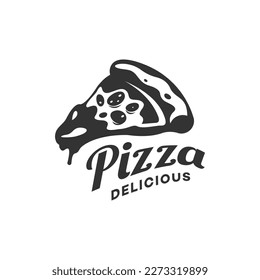  pizza logo vector template illustration 