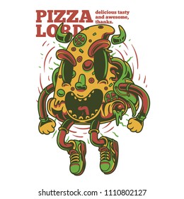 Pizza Lord Illustration