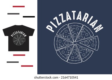 Pizza Lover T Shirt Design